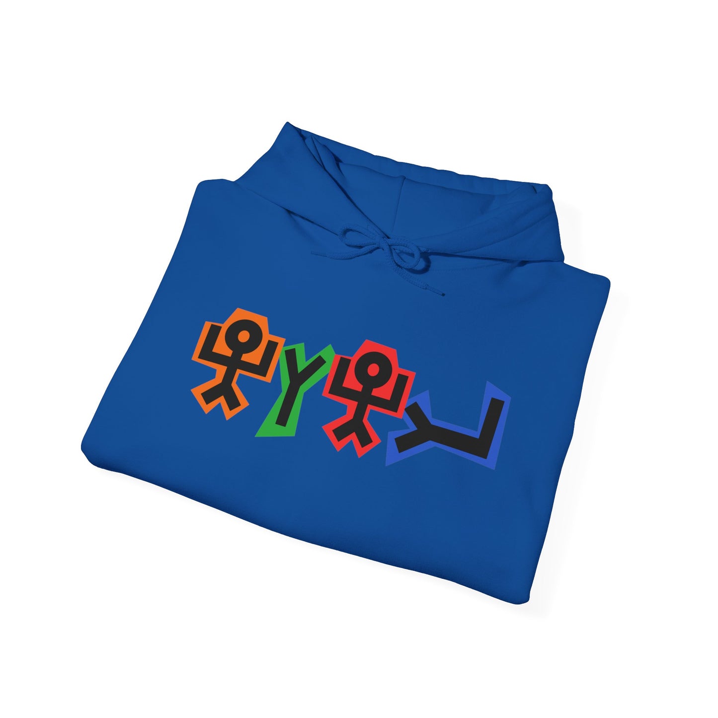 YAHUAH Ancient Hebrew Symbol Hooded Sweatshirt