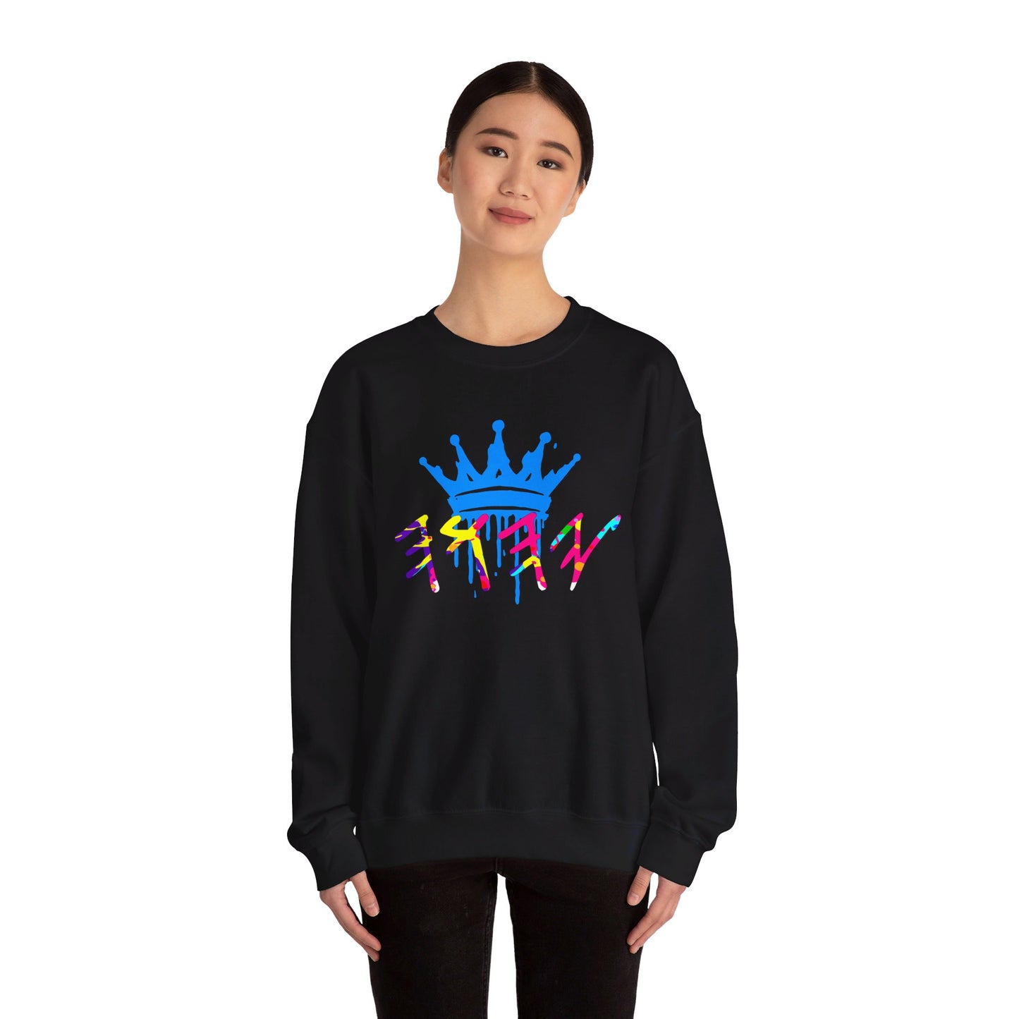 Yahuah Crown Crewneck Sweatshirt