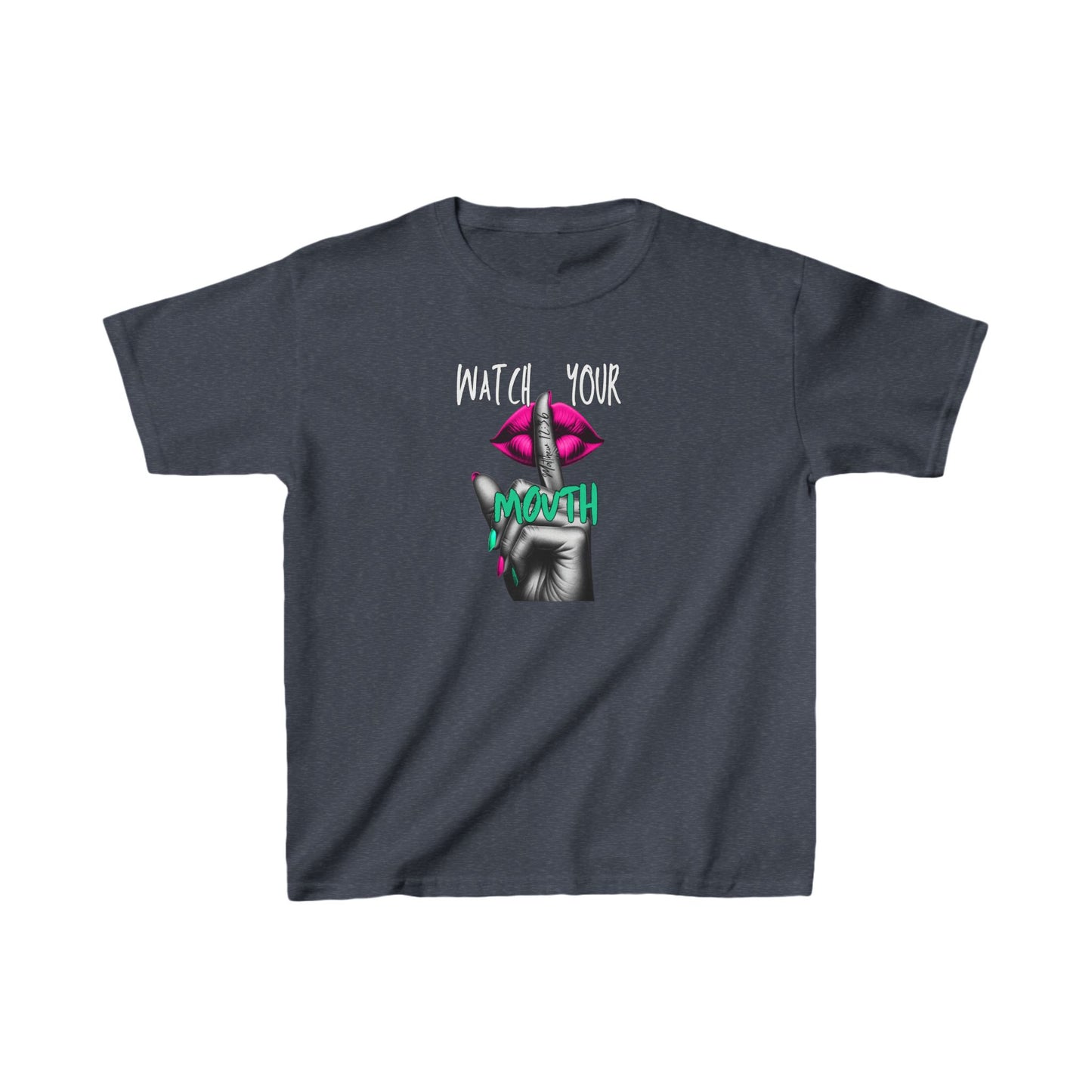 Youth Pink Watch Your Mouth