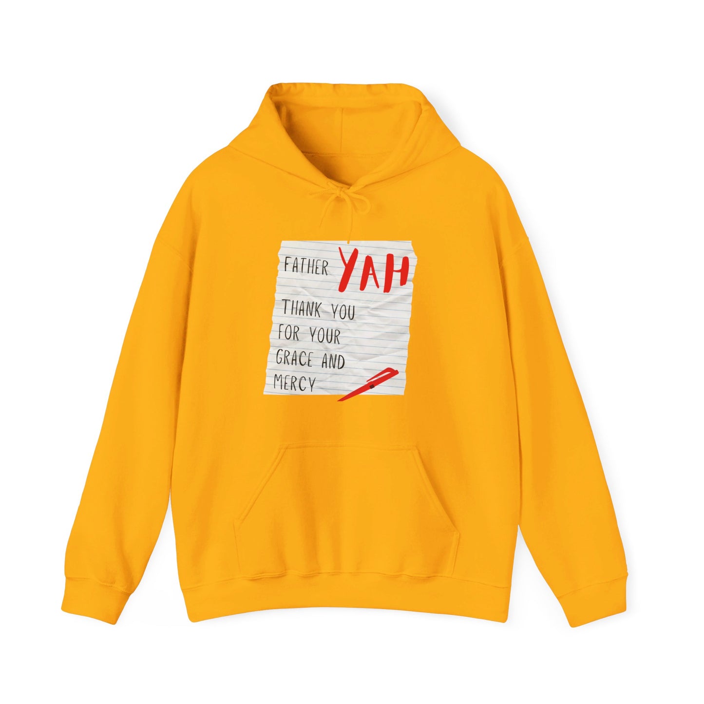 Thank You Letter Hooded Sweatshirt