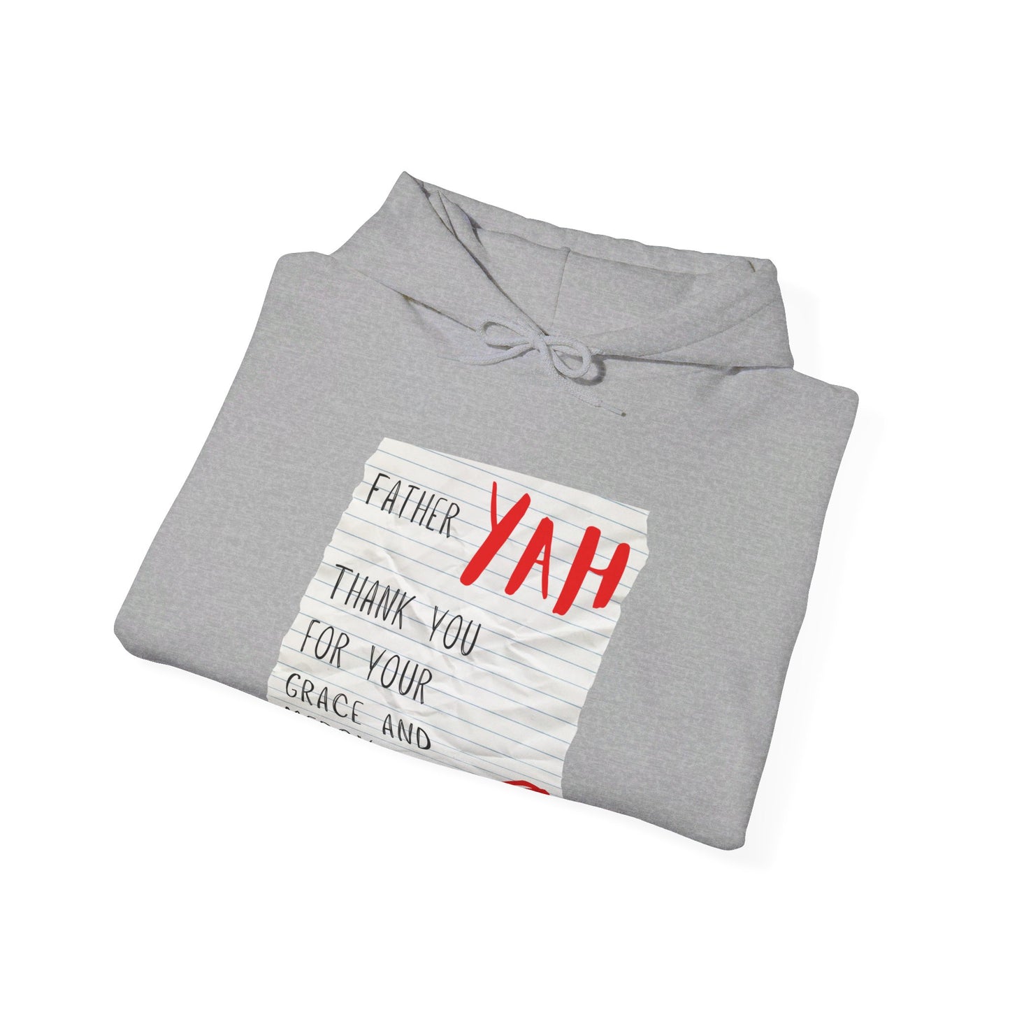 Thank You Letter Hooded Sweatshirt