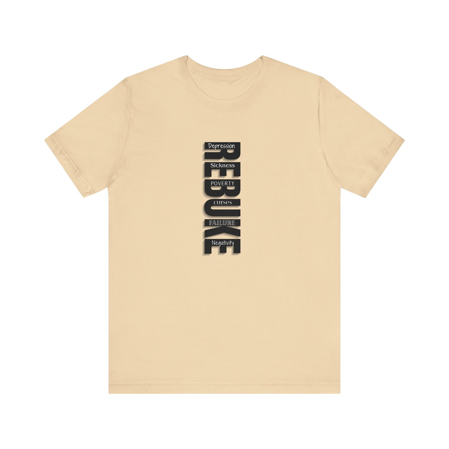 "Rebuke" Jersey Short Sleeve Tee