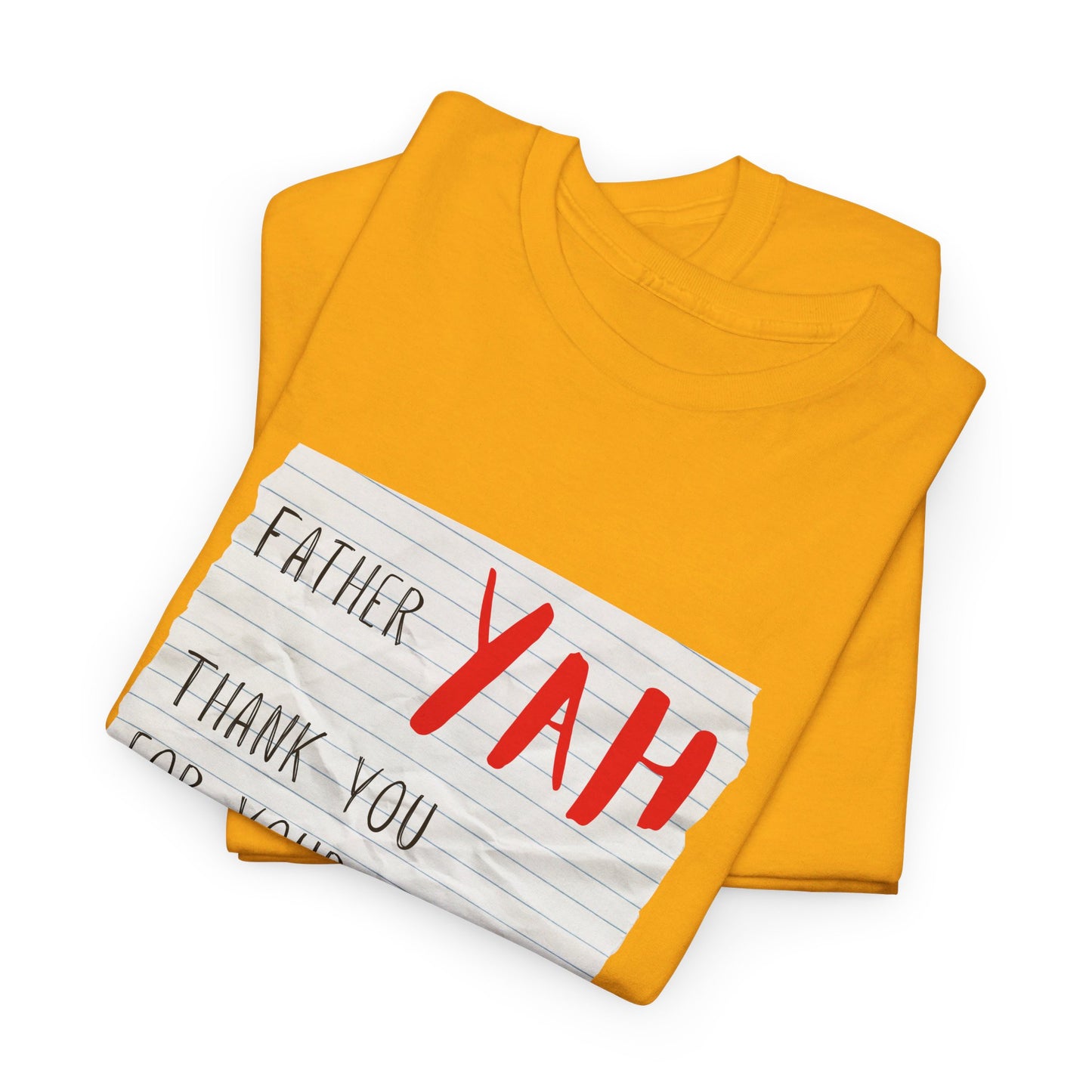 Thank You Letter Heavy Cotton Tee