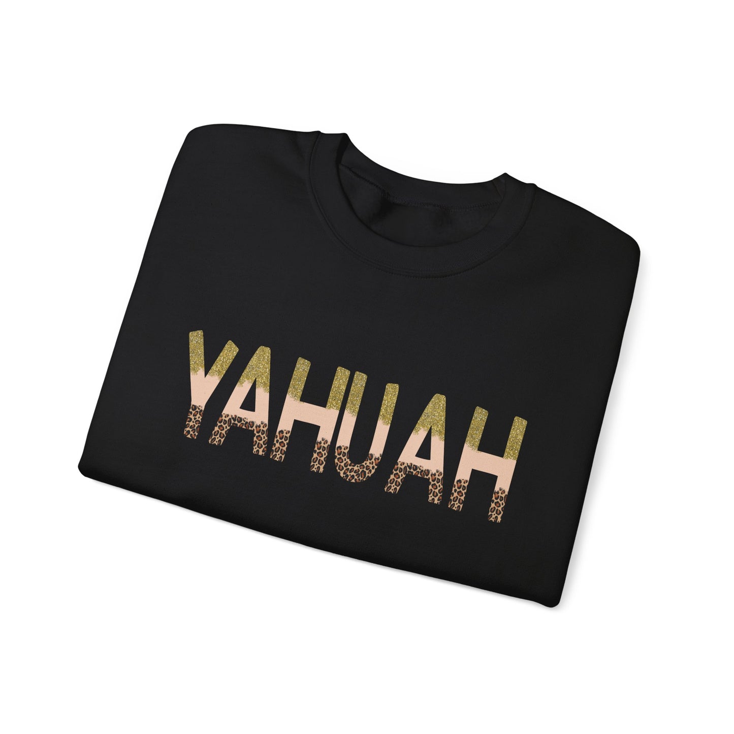 YAHUAH Chettah Glitter Sweatshirt