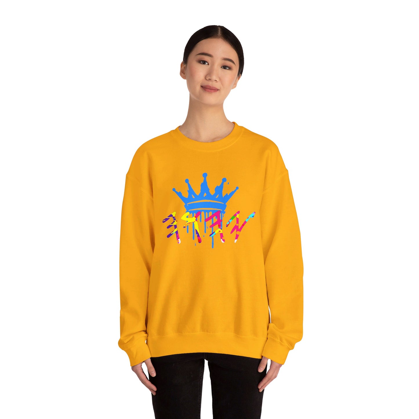 Yahuah Crown Crewneck Sweatshirt