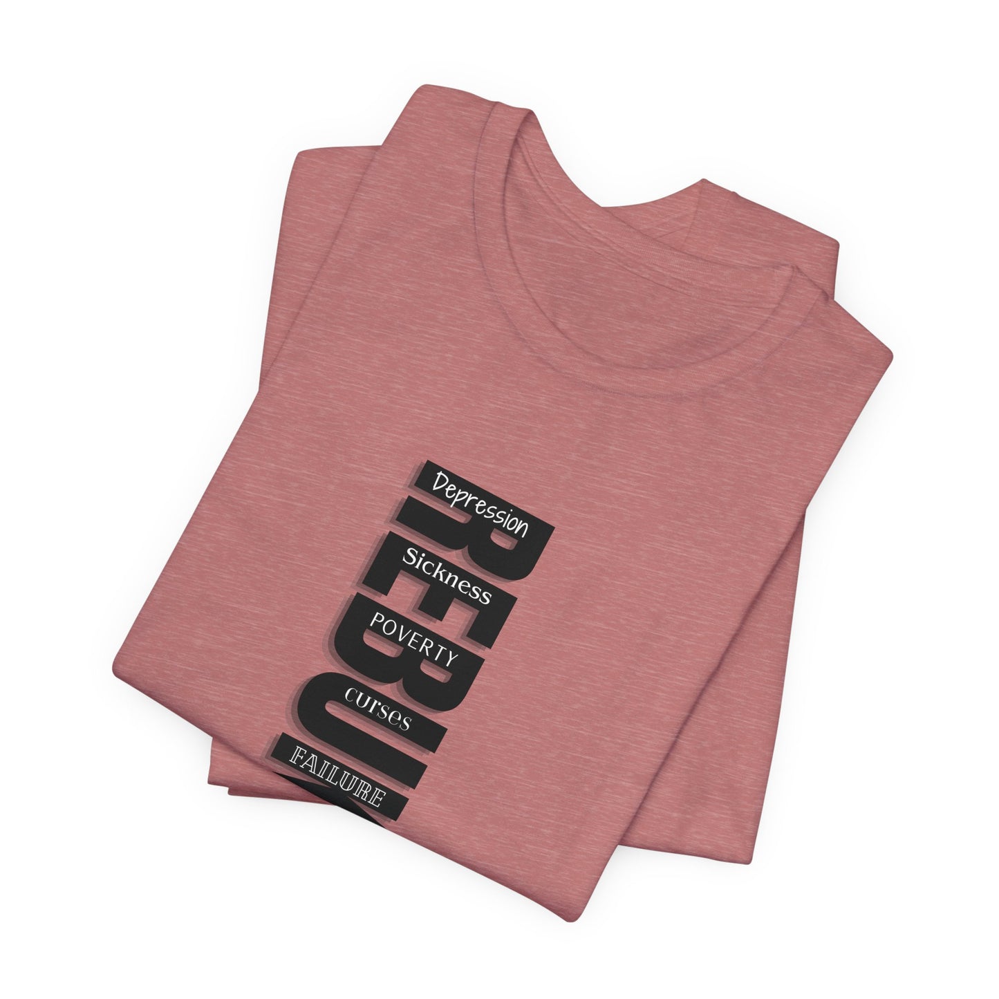 "Rebuke" Jersey Short Sleeve Tee