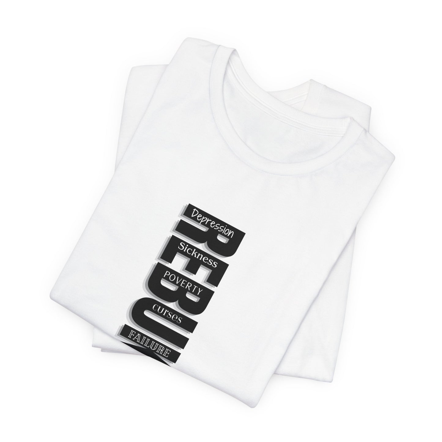 "Rebuke" Jersey Short Sleeve Tee