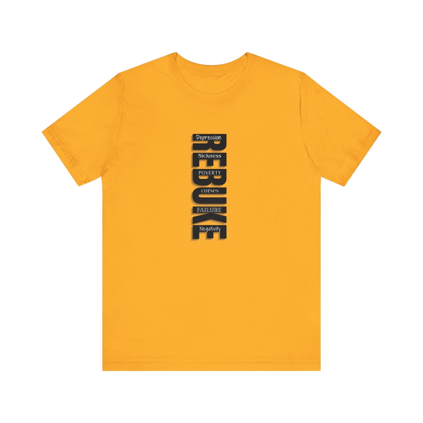 "Rebuke" Jersey Short Sleeve Tee