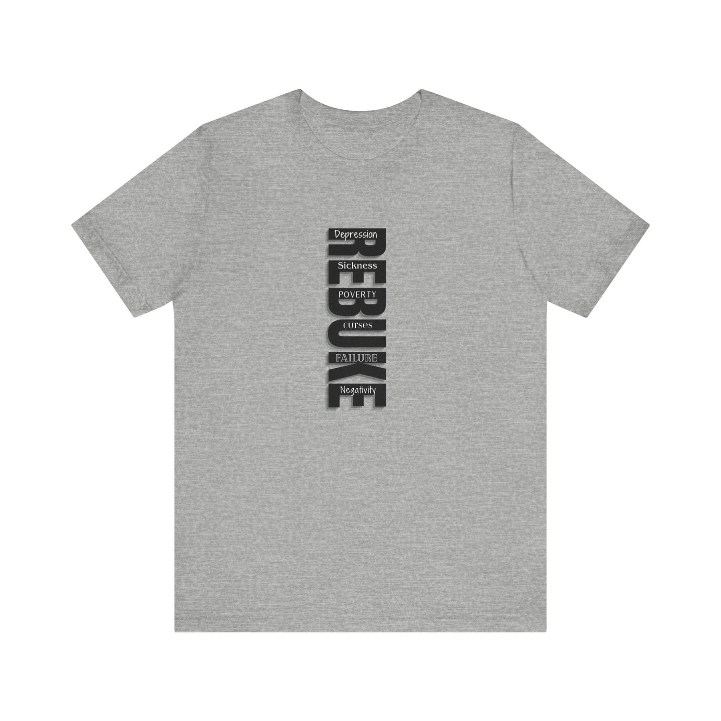 "Rebuke" Jersey Short Sleeve Tee