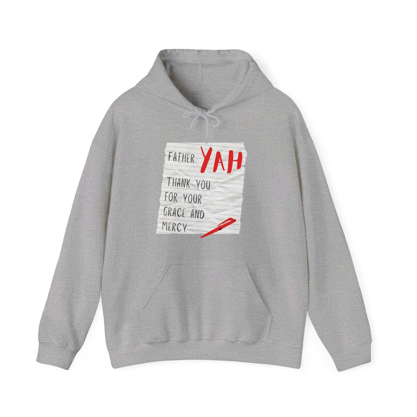 Thank You Letter Hooded Sweatshirt