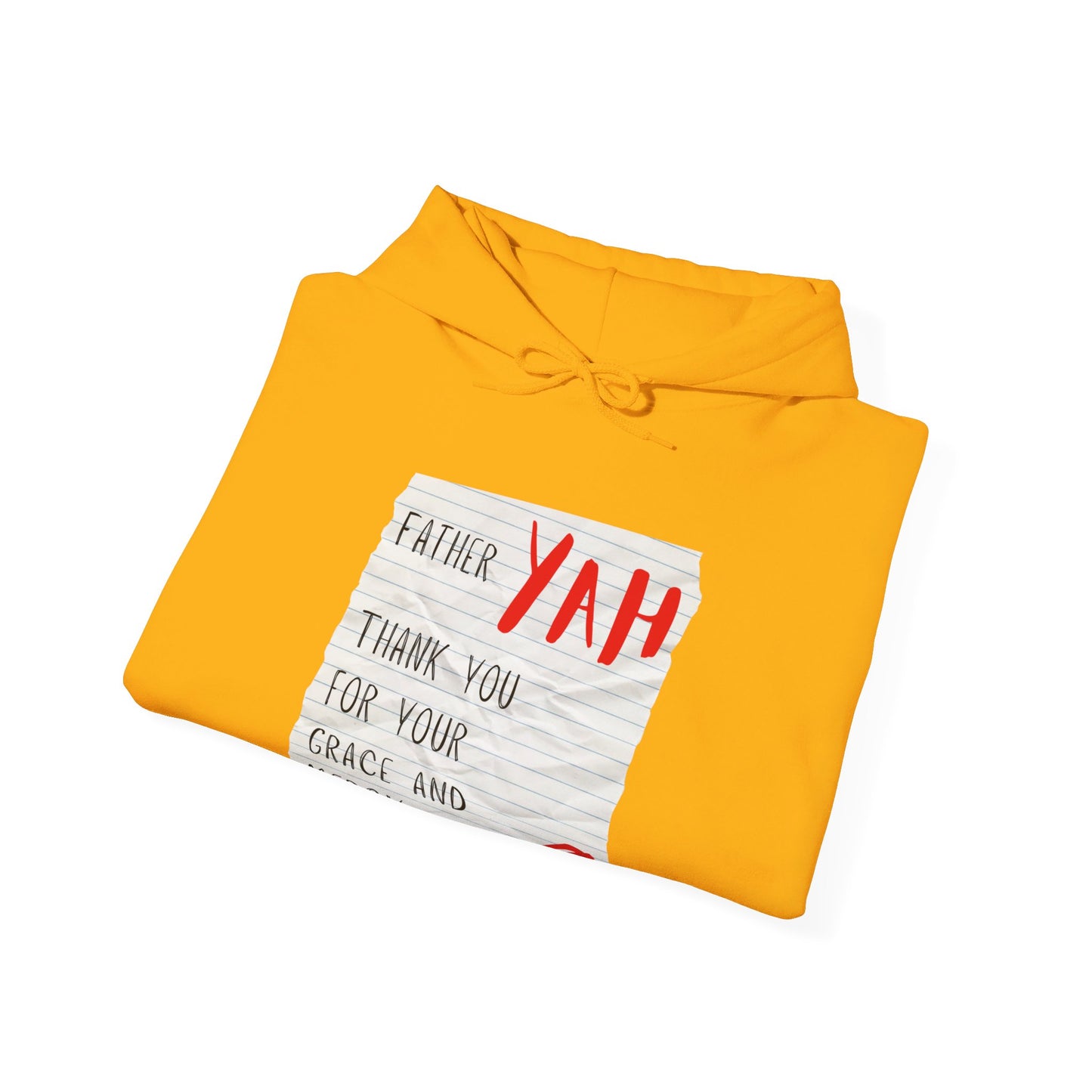 Thank You Letter Hooded Sweatshirt
