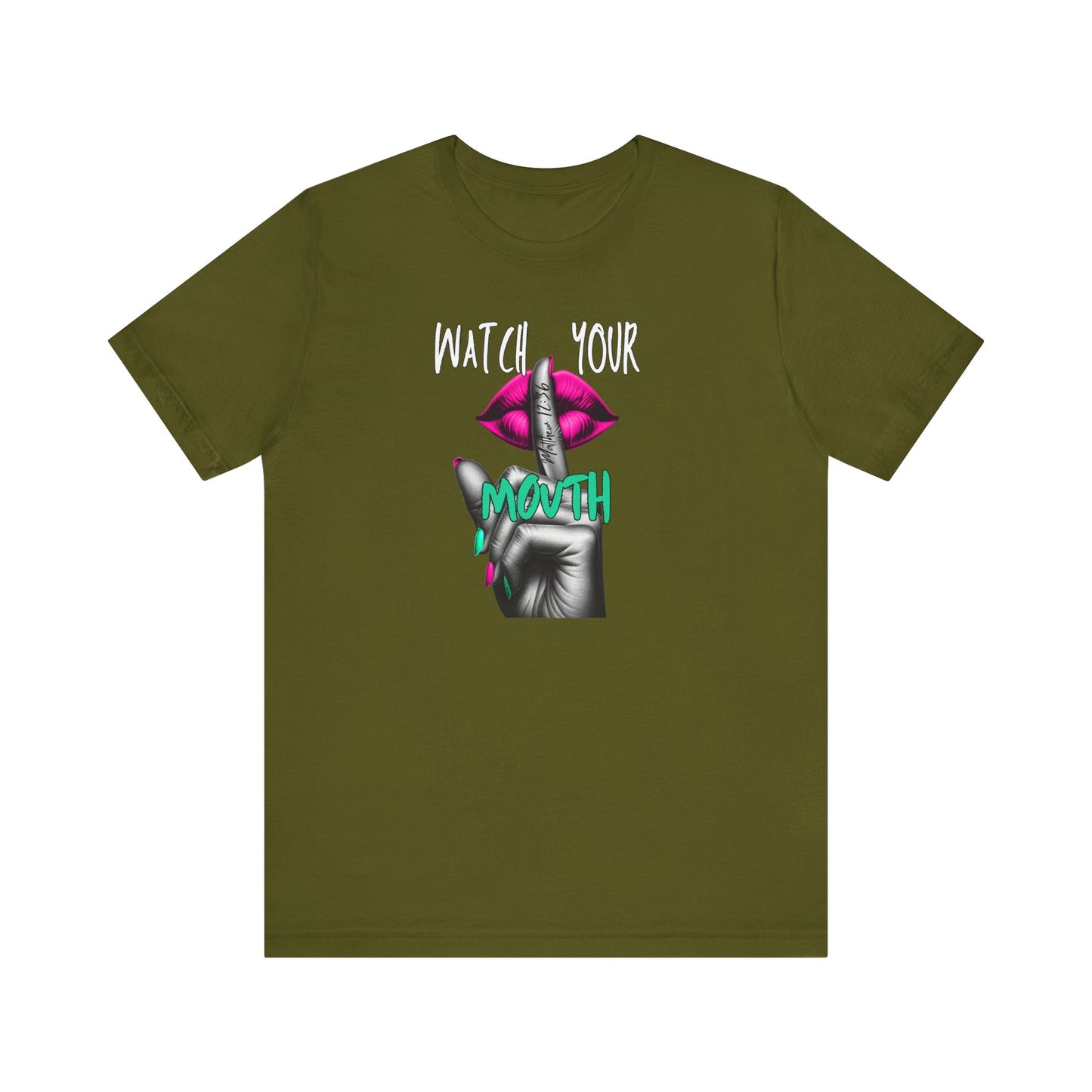 Pink Watch Your Mouth