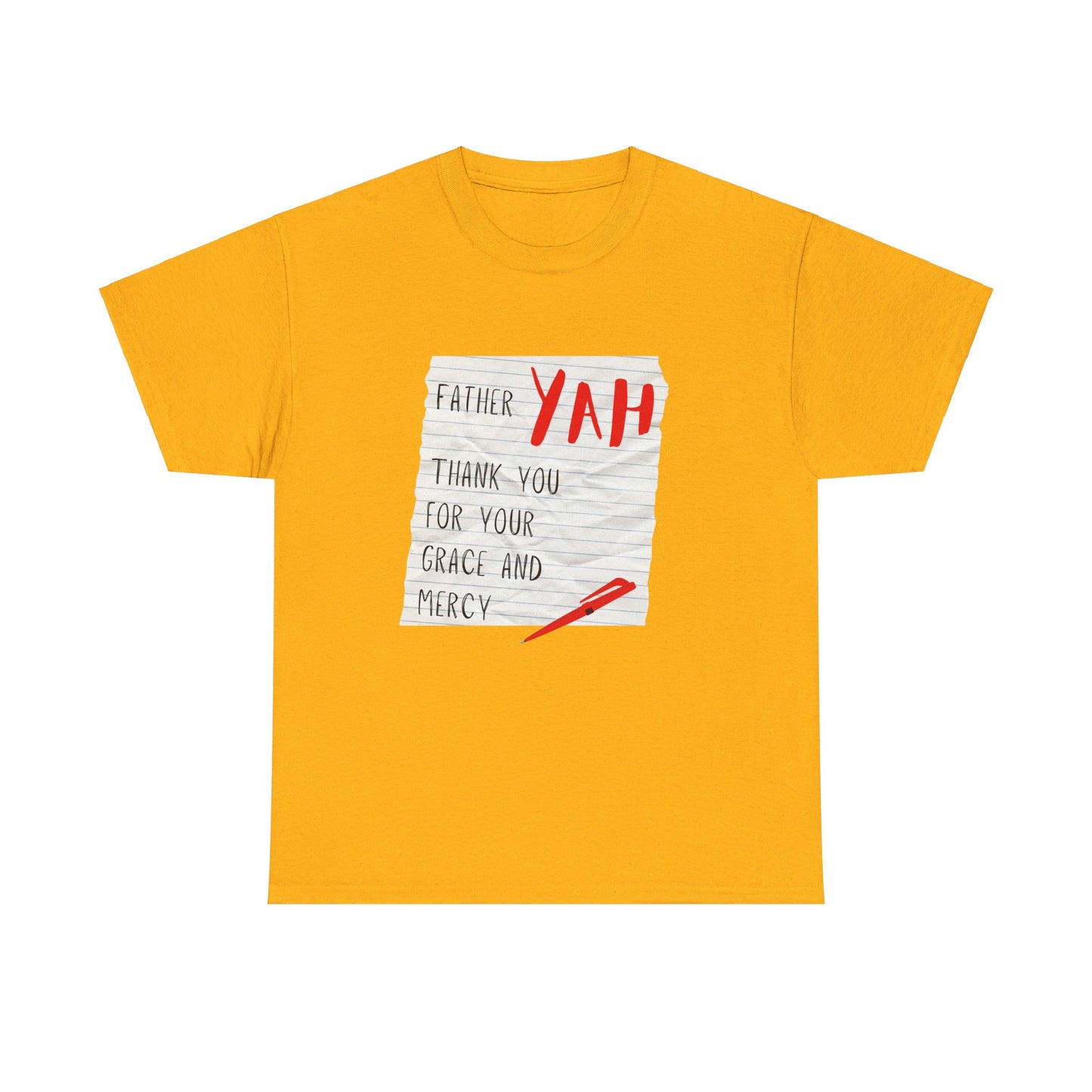 Thank You Letter Heavy Cotton Tee
