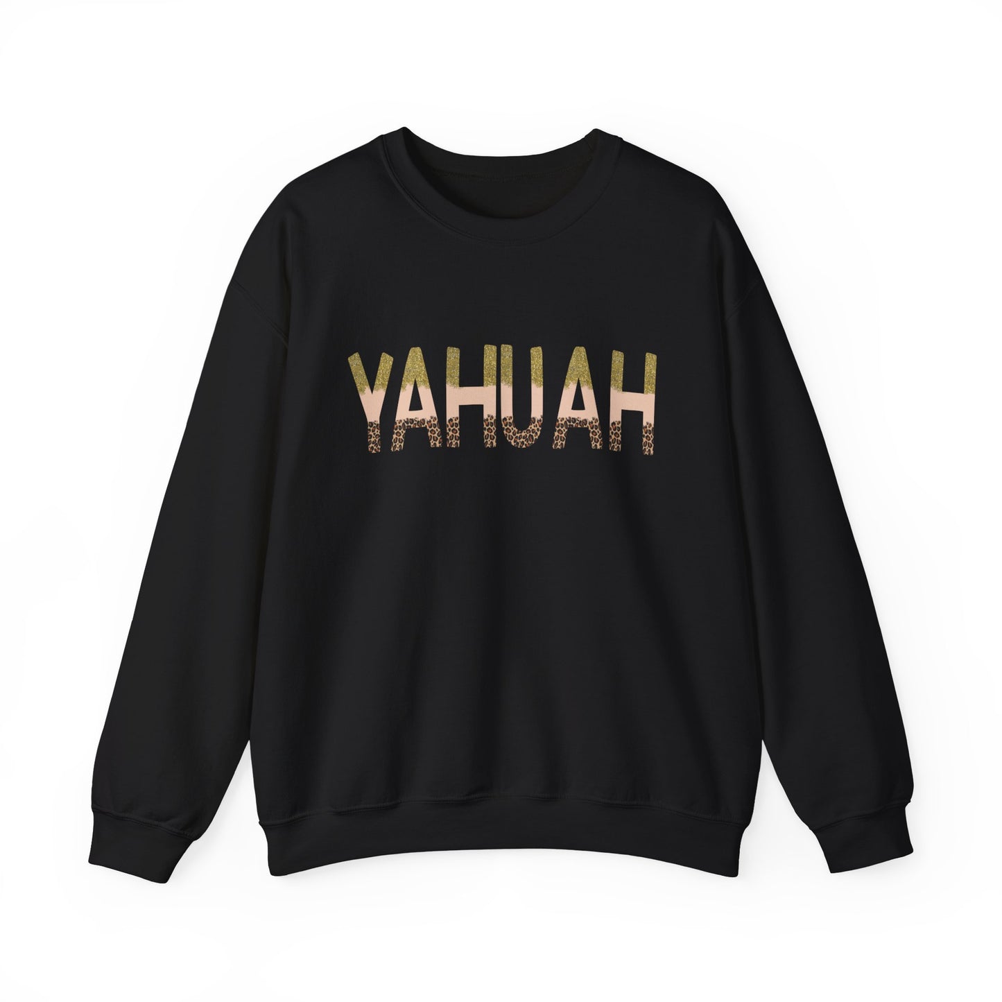 YAHUAH Chettah Glitter Sweatshirt