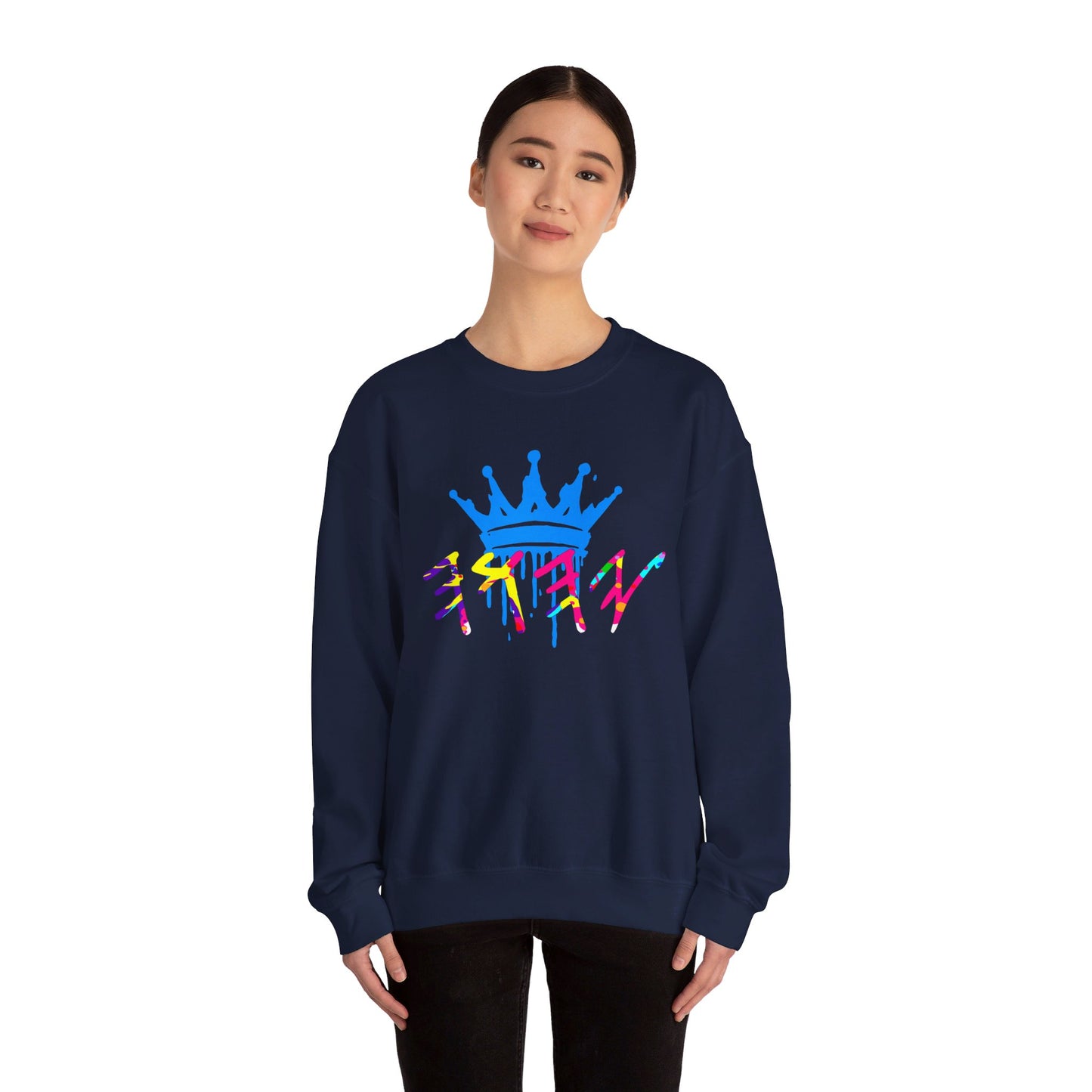 Yahuah Crown Crewneck Sweatshirt