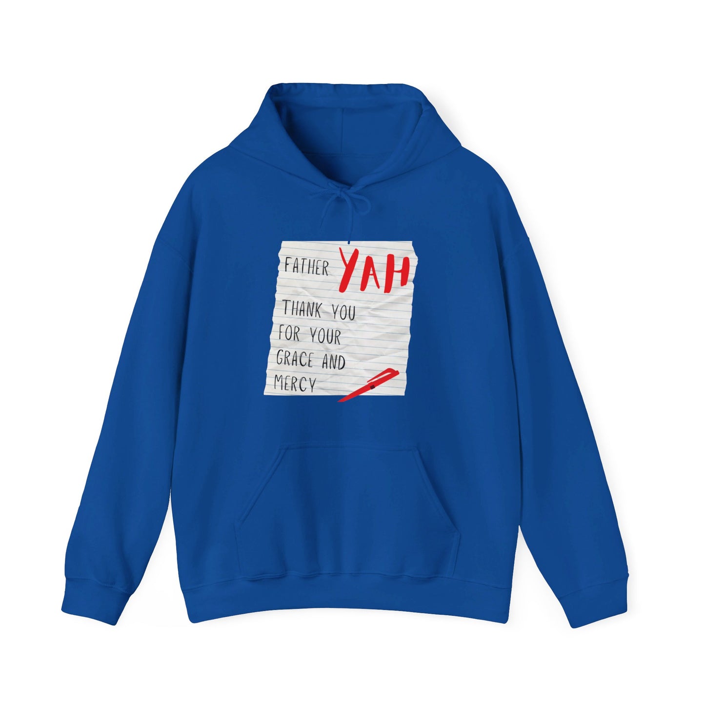 Thank You Letter Hooded Sweatshirt