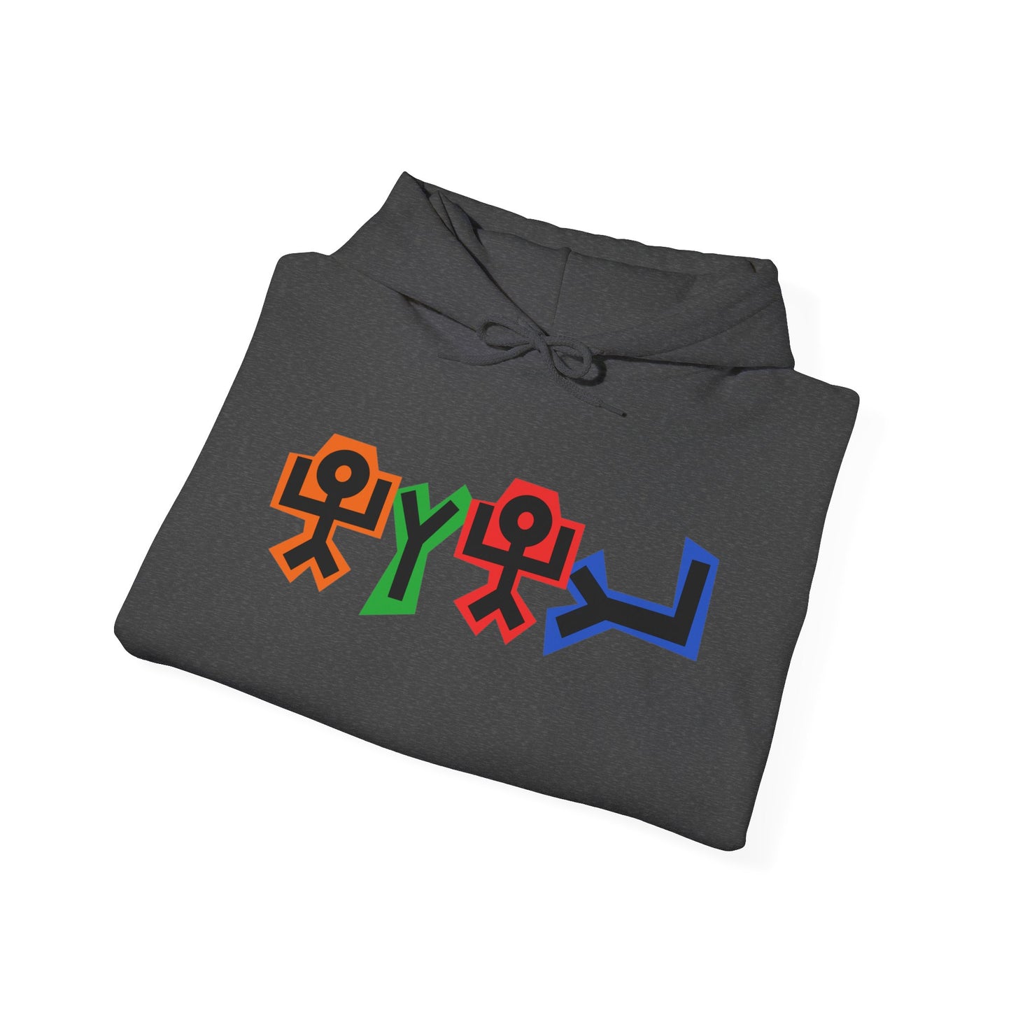 YAHUAH Ancient Hebrew Symbol Hooded Sweatshirt