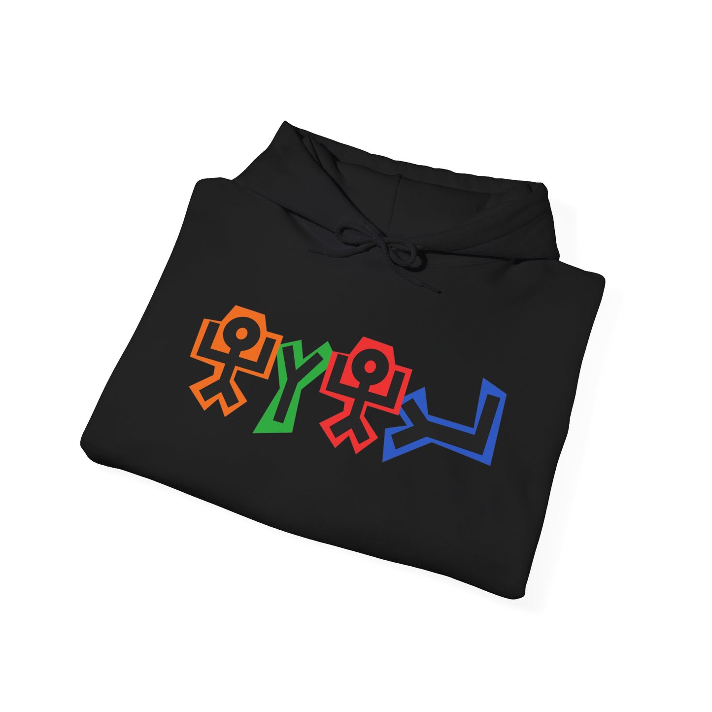 YAHUAH Ancient Hebrew Symbol Hooded Sweatshirt