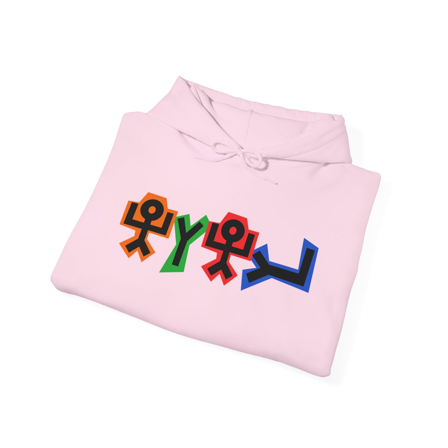 YAHUAH Ancient Hebrew Symbol Hooded Sweatshirt