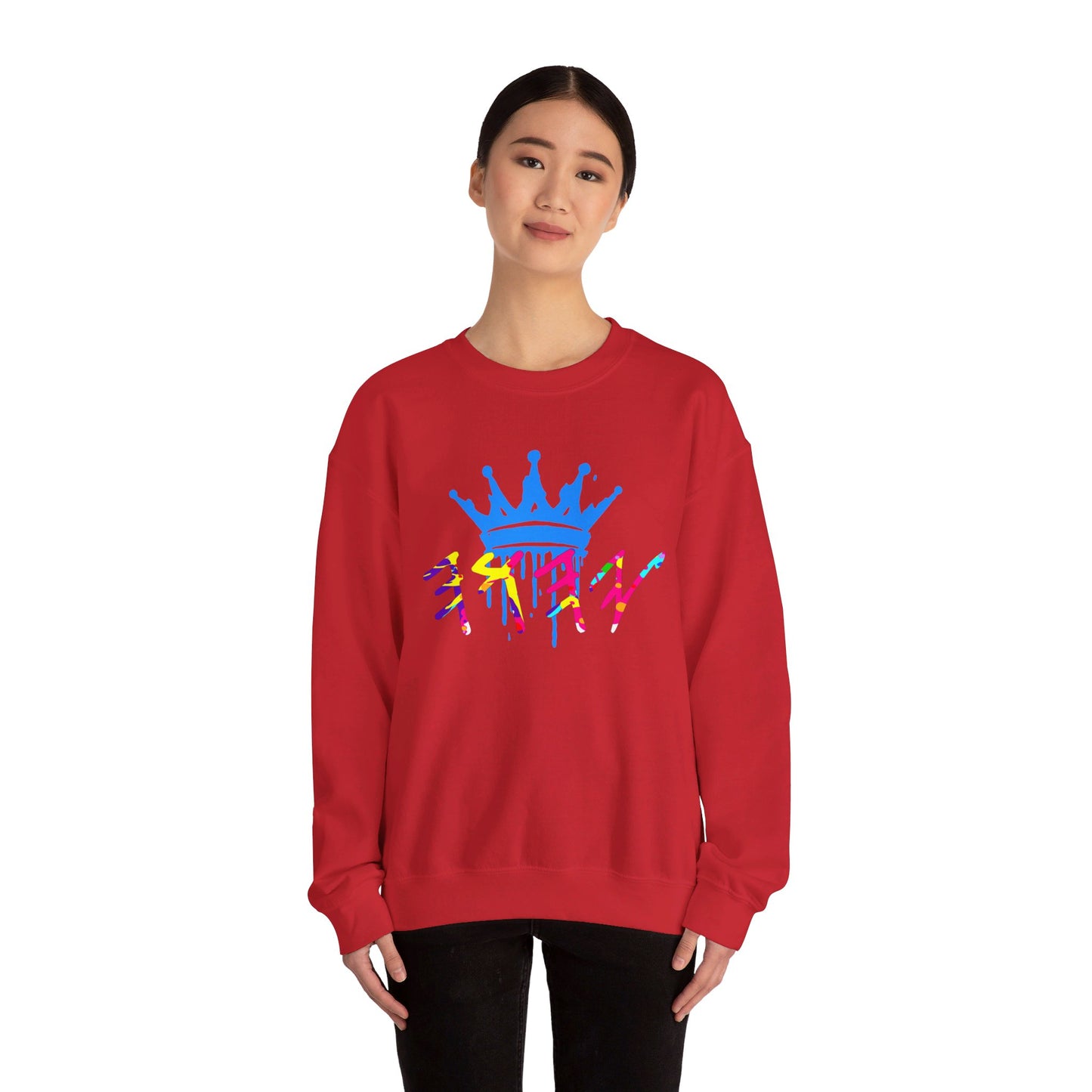 Yahuah Crown Crewneck Sweatshirt