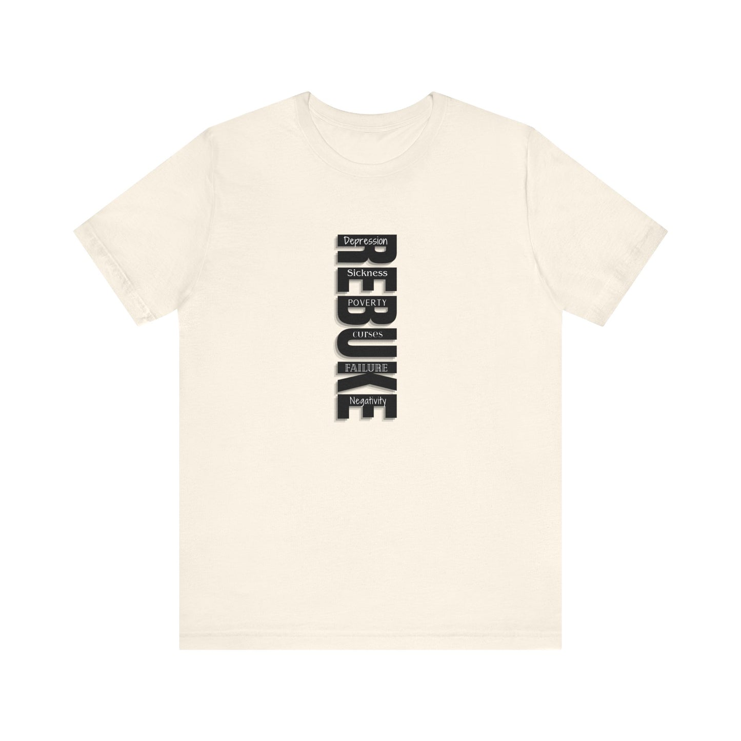 "Rebuke" Jersey Short Sleeve Tee