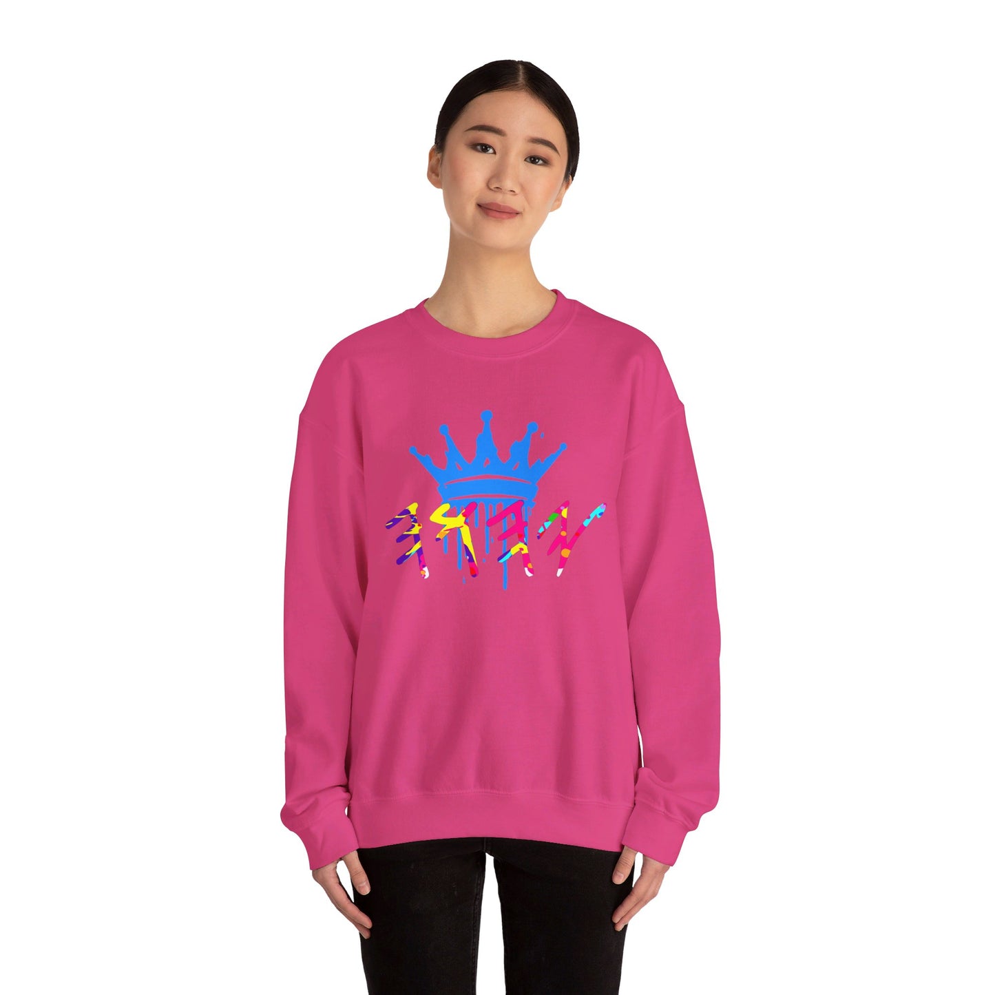 Yahuah Crown Crewneck Sweatshirt