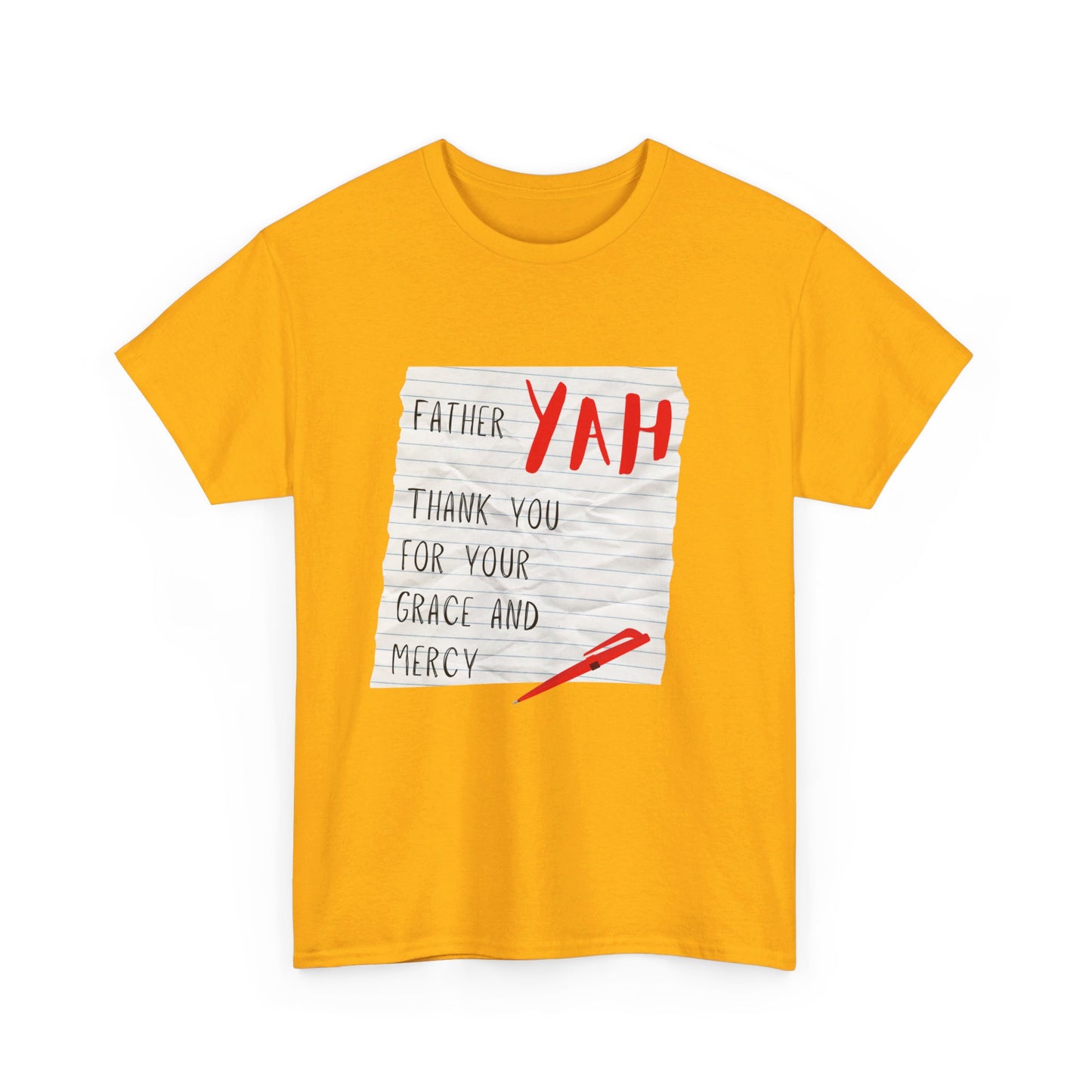 Thank You Letter Heavy Cotton Tee