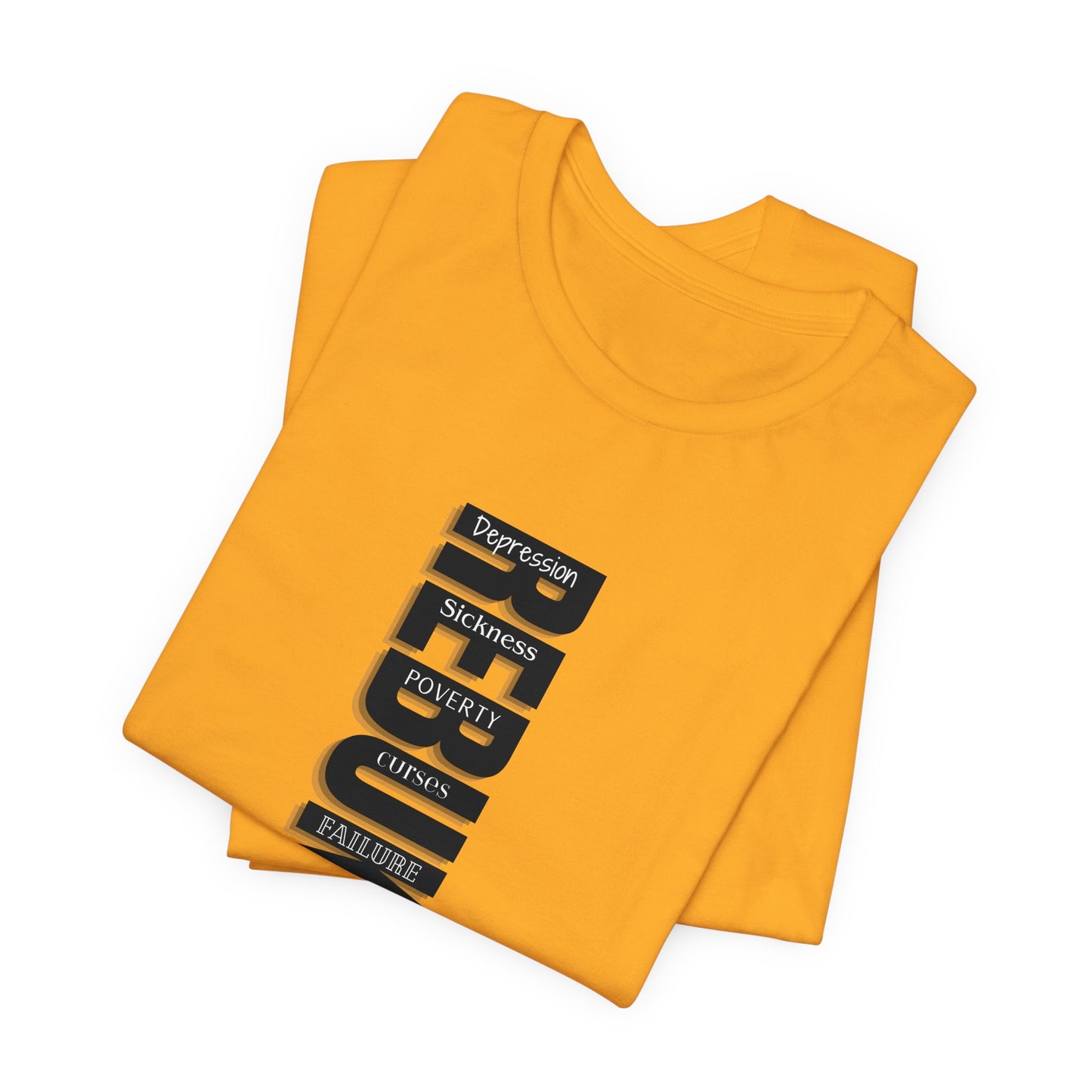 "Rebuke" Jersey Short Sleeve Tee
