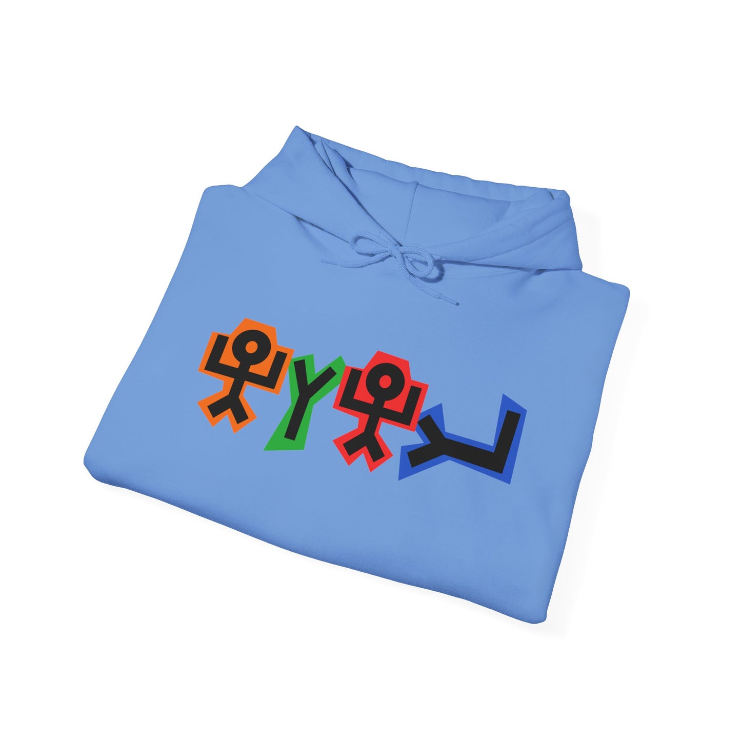 YAHUAH Ancient Hebrew Symbol Hooded Sweatshirt