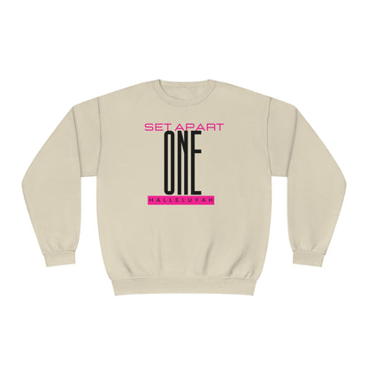 Ladies " Set Apart One" Crewneck Sweatshirt