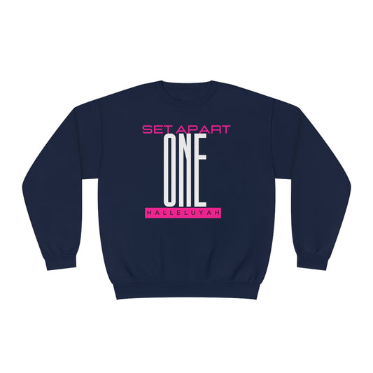 Ladies " Set Apart One" Crewneck Sweatshirt