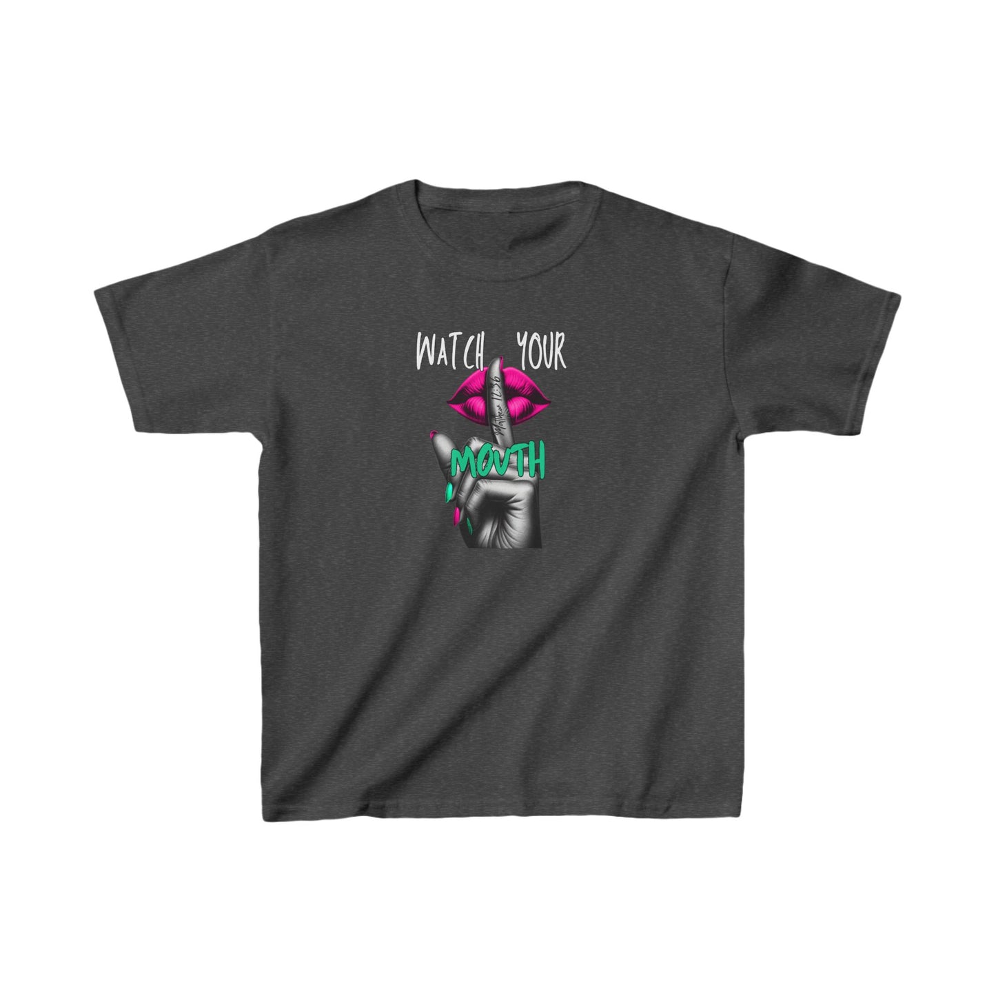 Youth Pink Watch Your Mouth