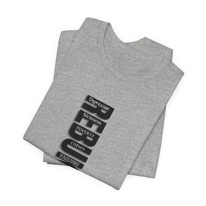 "Rebuke" Jersey Short Sleeve Tee