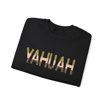 YAHUAH Chettah Glitter Sweatshirt