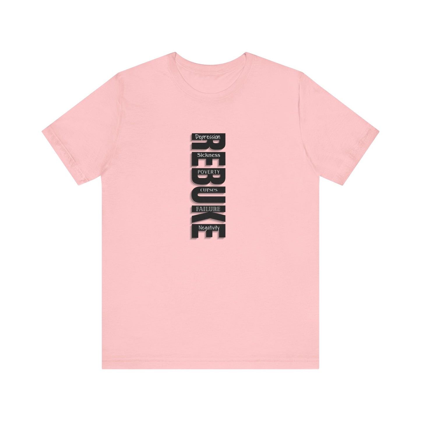 "Rebuke" Jersey Short Sleeve Tee