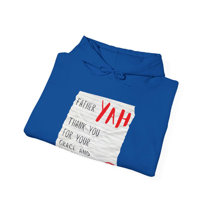 Thank You Letter Hooded Sweatshirt