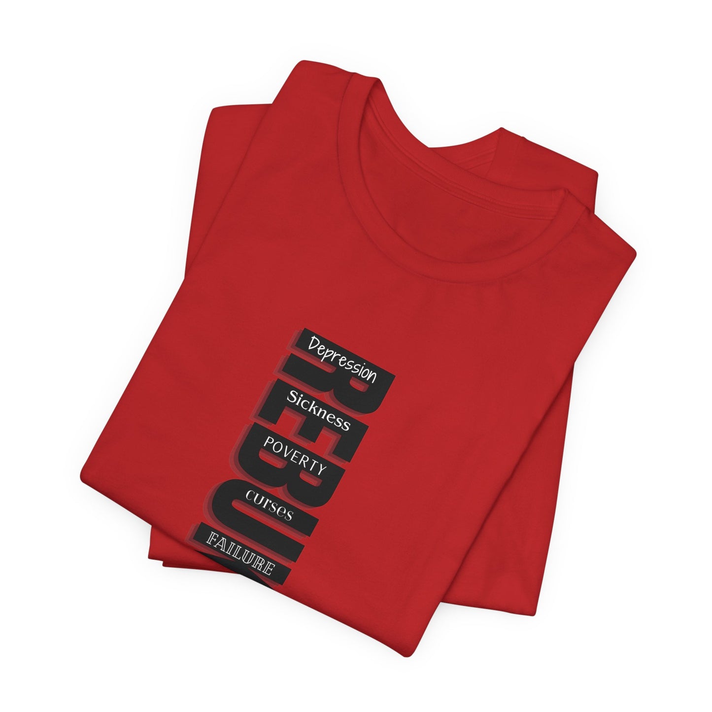 "Rebuke" Jersey Short Sleeve Tee