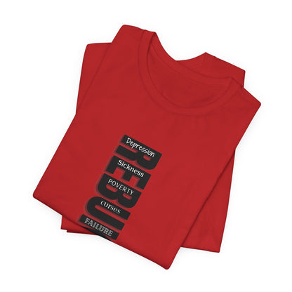 "Rebuke" Jersey Short Sleeve Tee