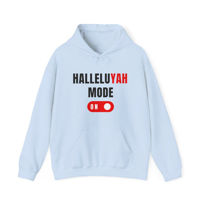 "HalleluYAH Mode" Unisex Hooded Sweatshirt
