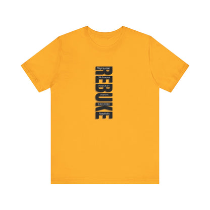 "Rebuke" Jersey Short Sleeve Tee