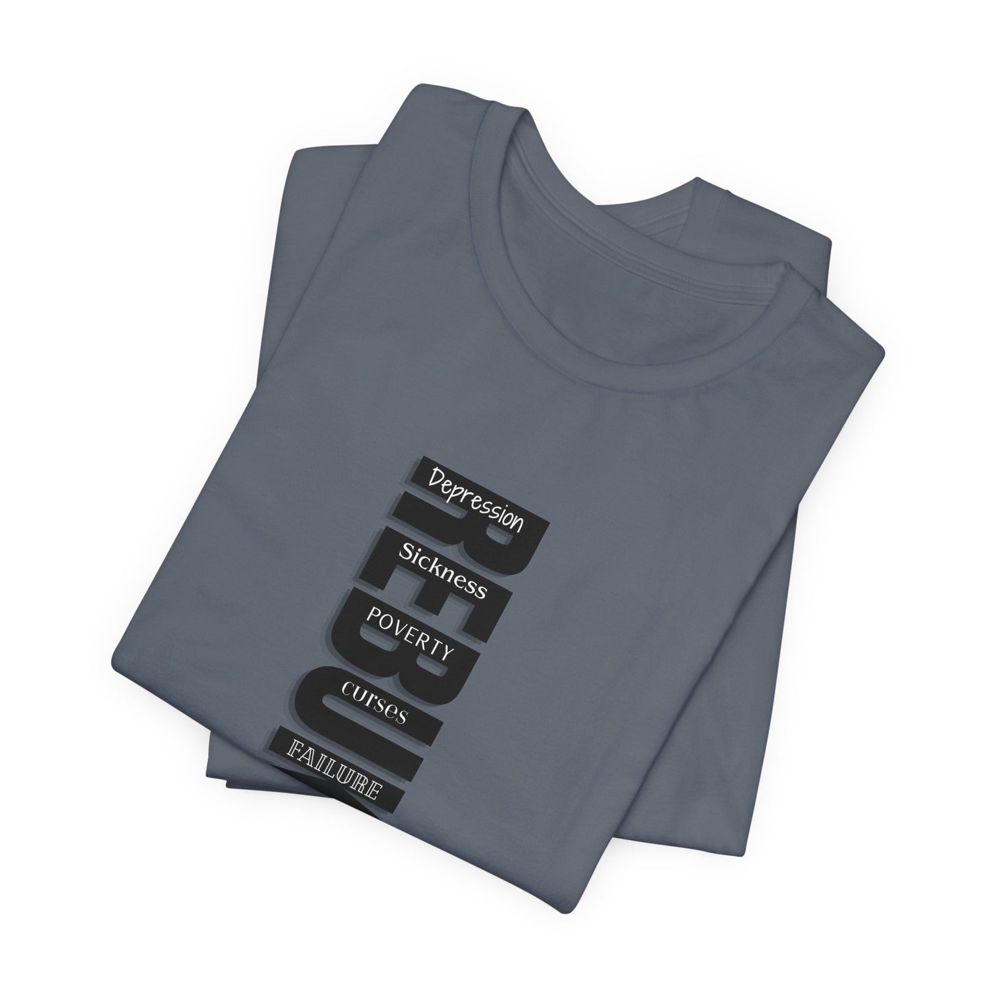 "Rebuke" Jersey Short Sleeve Tee