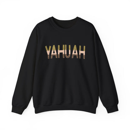 YAHUAH Chettah Glitter Sweatshirt