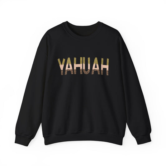 YAHUAH Chettah Glitter Sweatshirt
