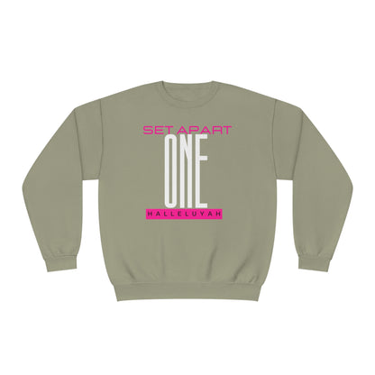 Ladies " Set Apart One" Crewneck Sweatshirt