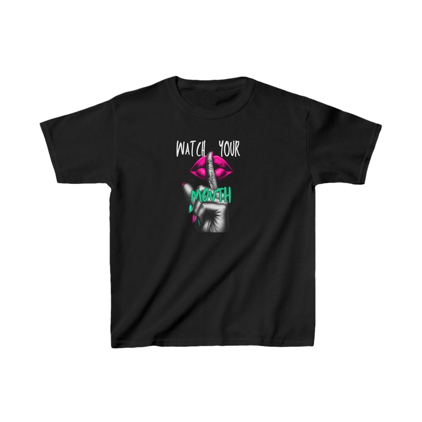 Youth Pink Watch Your Mouth