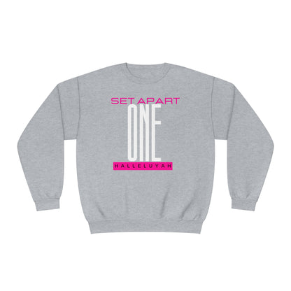 Ladies " Set Apart One" Crewneck Sweatshirt