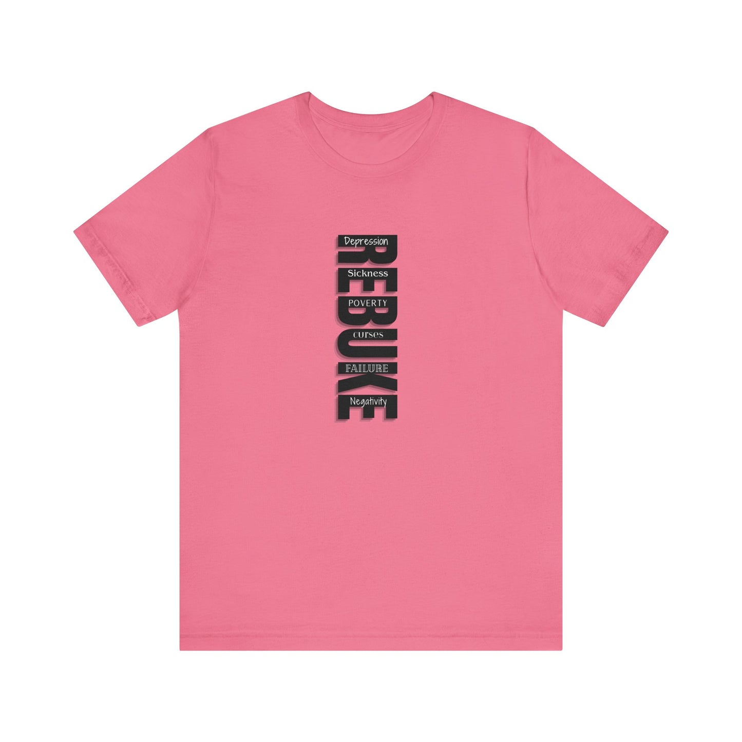 "Rebuke" Jersey Short Sleeve Tee
