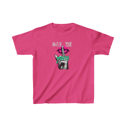 Youth Pink Watch Your Mouth