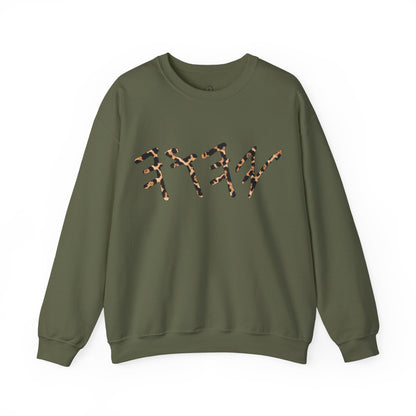 YAHUAH Paleo Hebrew Cheetah Print