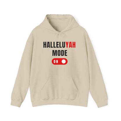 "HalleluYAH Mode" Unisex Hooded Sweatshirt